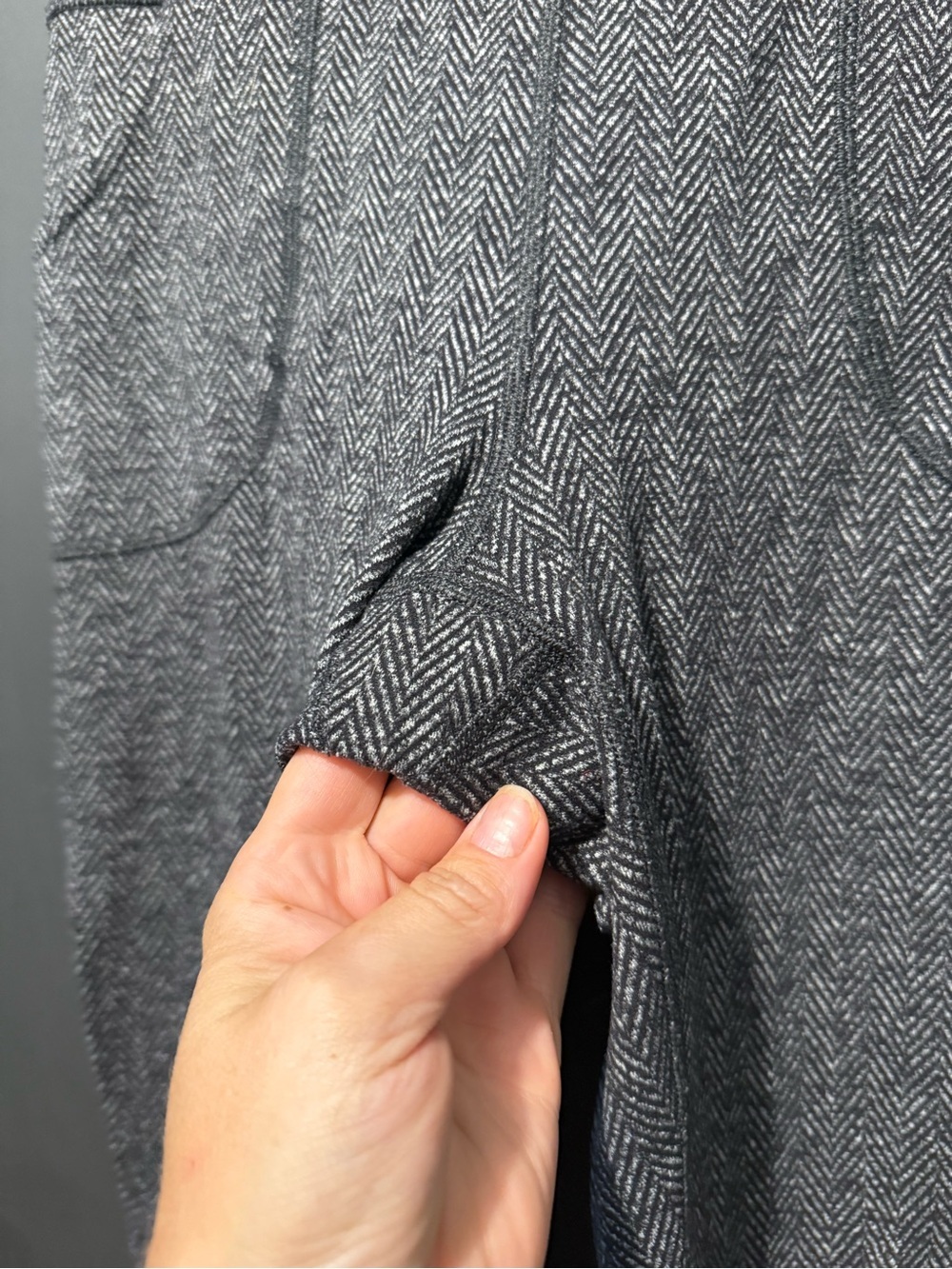Lululemon Herringbone Pants - Gray - Picture 3 of 5